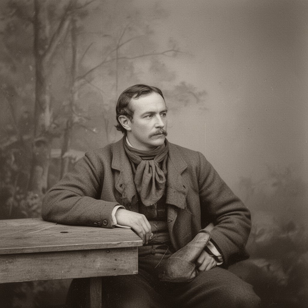 AI-generated illustration of William Davis