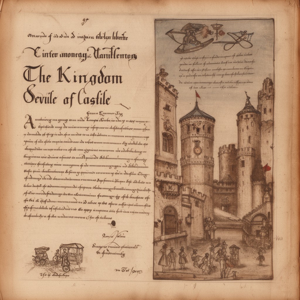 AI-generated illustration of Kingdom of Seville