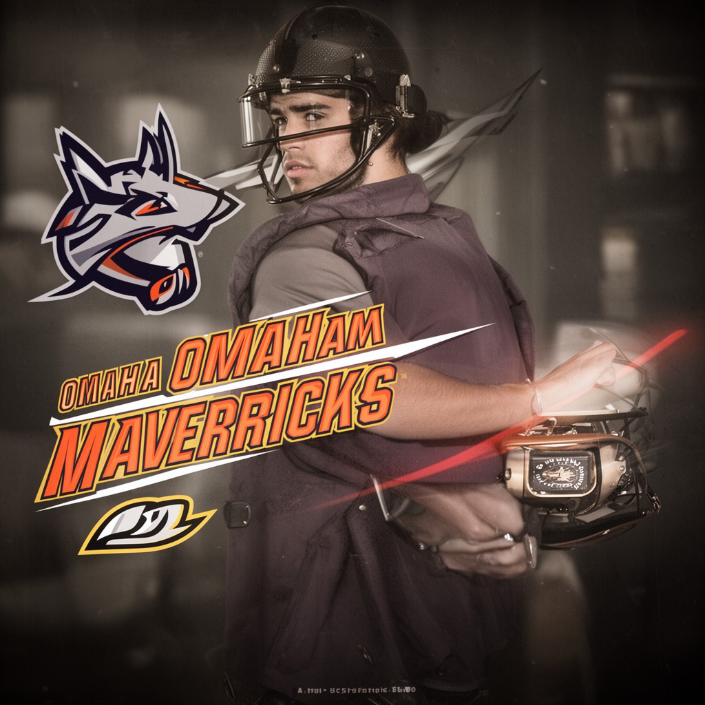 AI-generated illustration of Omaha Mavericks