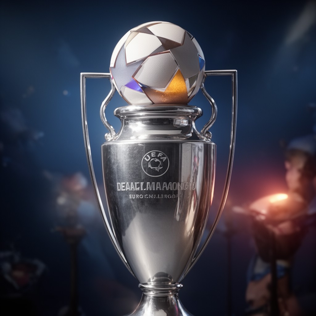 AI-generated illustration of UEFA