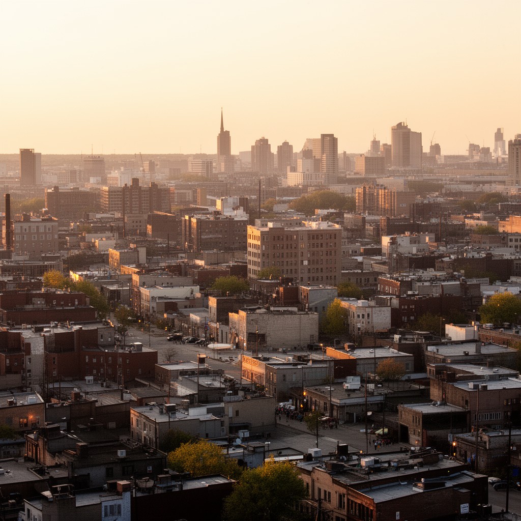 AI-generated illustration of Southwest Side, Chicago