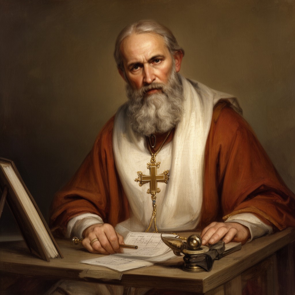 AI-generated illustration of Nestorius