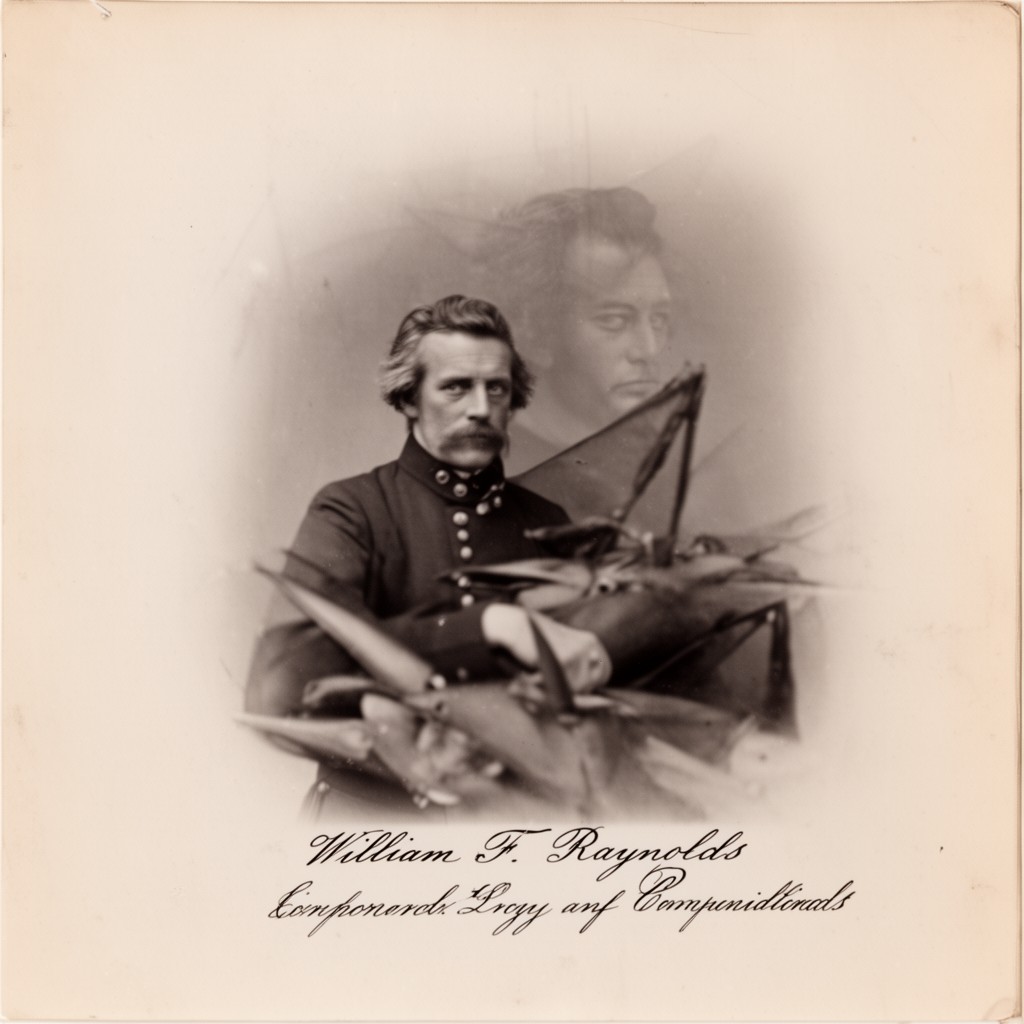 AI-generated illustration of William F. Raynolds