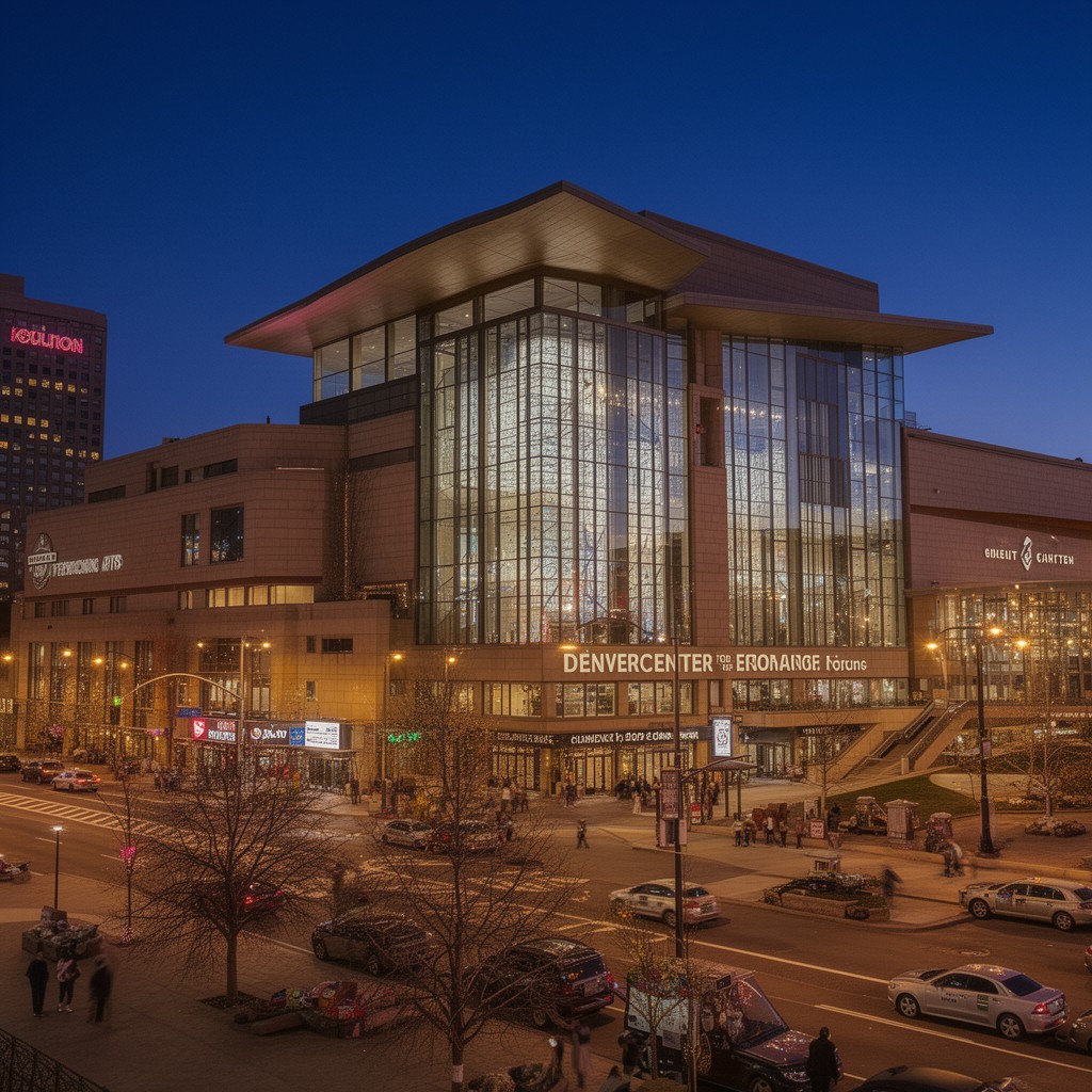 AI-generated illustration of Denver Center for the Performing Arts