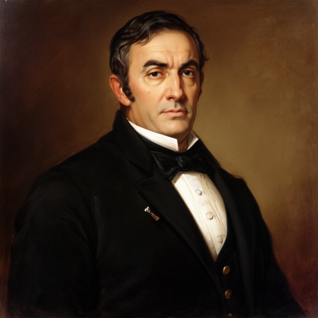 AI-generated illustration of Mariano Arista