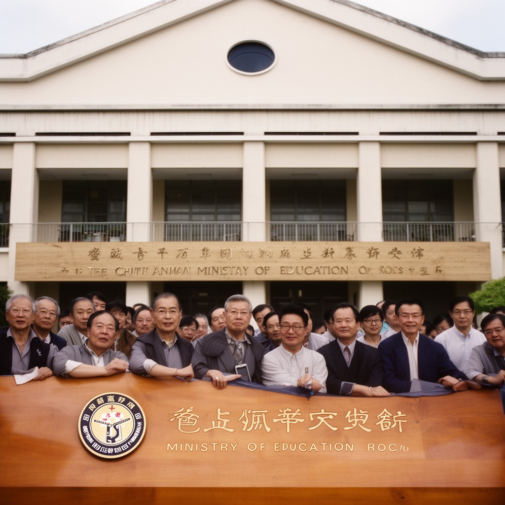 AI-generated illustration of Ministry of Education of the ROC
