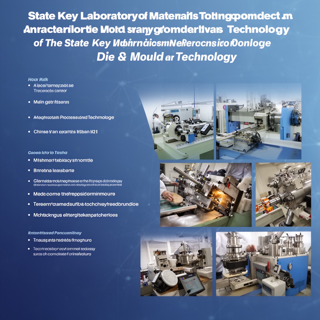 AI-generated illustration of State Key Laboratory of Materials Processing and Die & Mould Technology