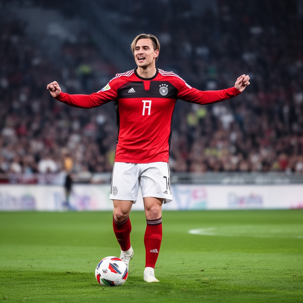 AI-generated illustration of Die Mannschaft