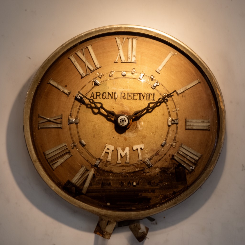 AI-generated illustration of Armenia Time (AMT)