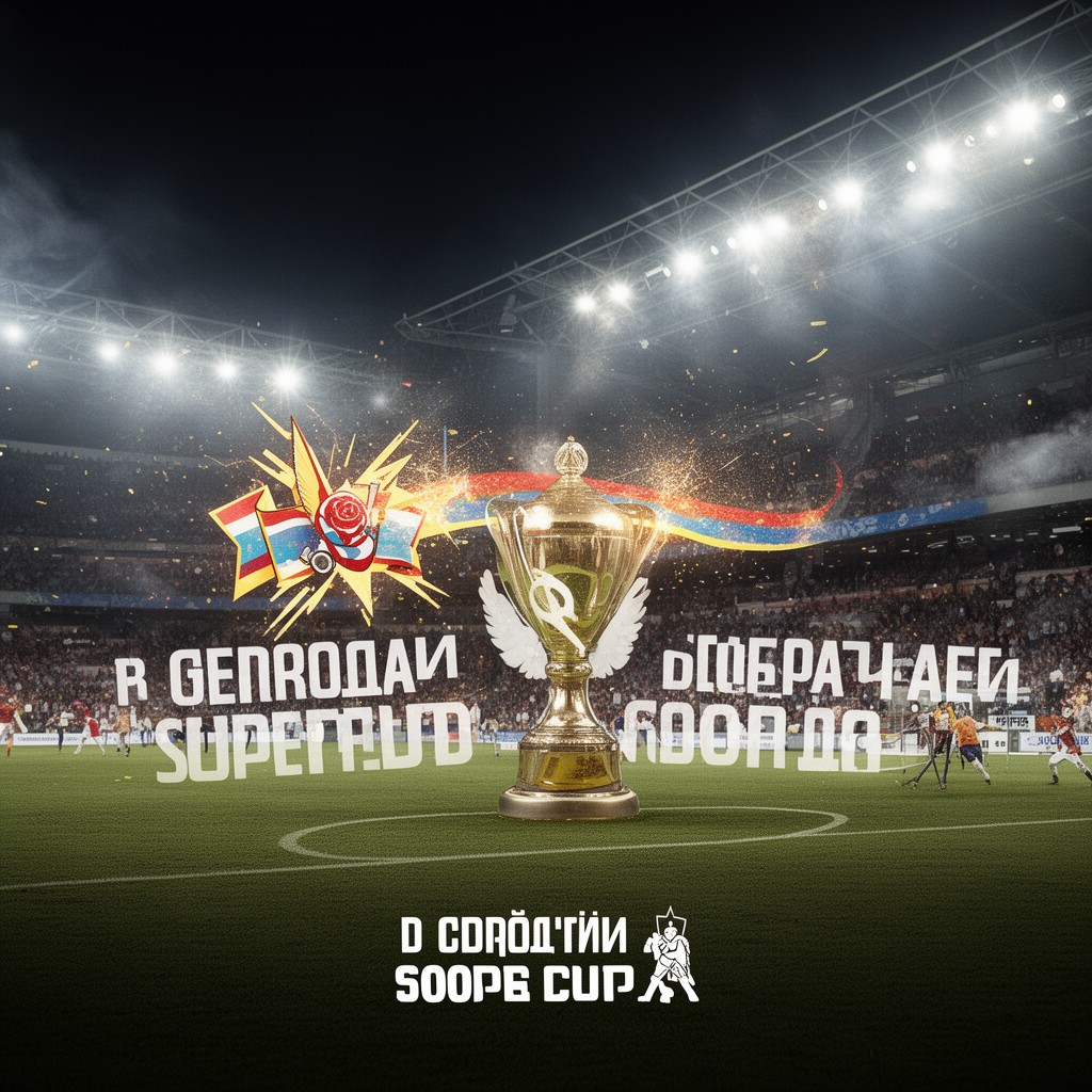 AI-generated illustration of Georgian Super Cup