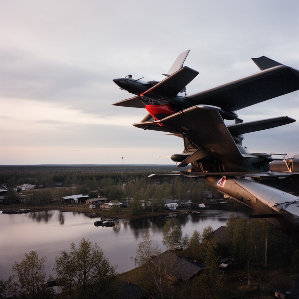 AI-generated illustration of Lapland Air Command