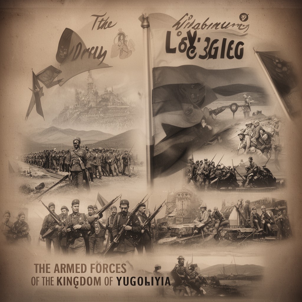 AI-generated illustration of Armed Forces of the Kingdom of Yugoslavia