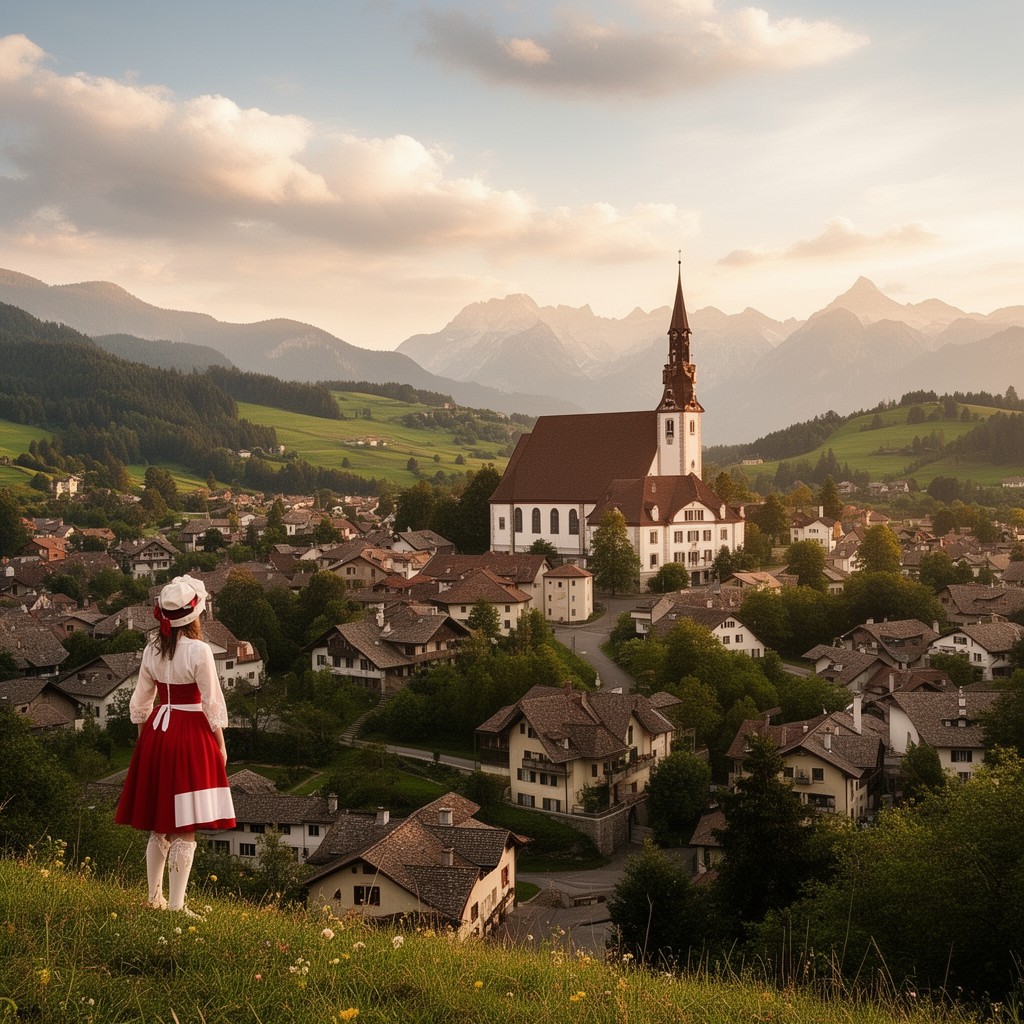 AI-generated illustration of Austrians