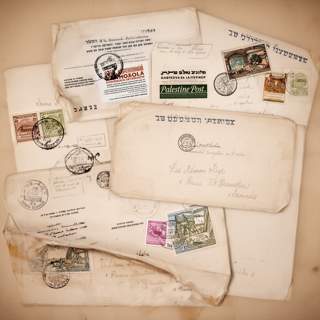 AI-generated illustration of Palestine Post
