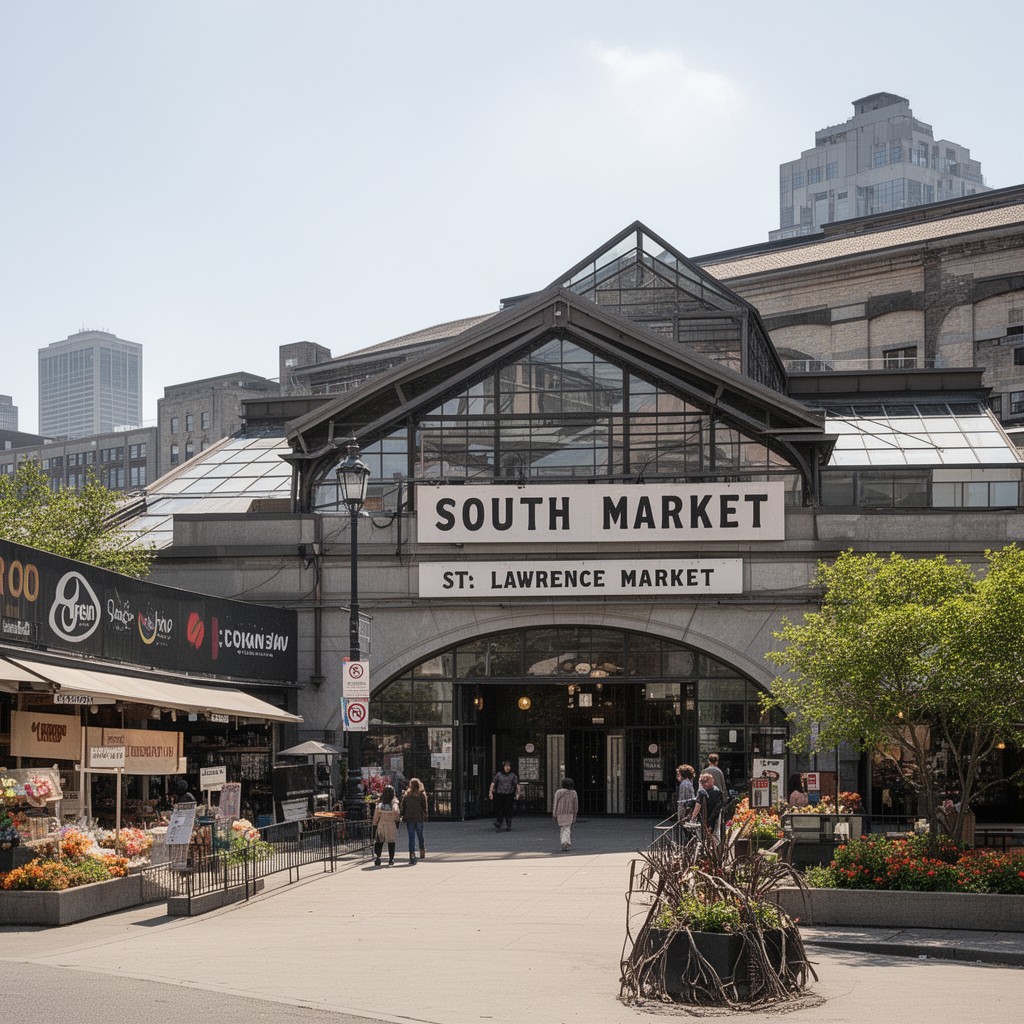 AI-generated illustration of South Market