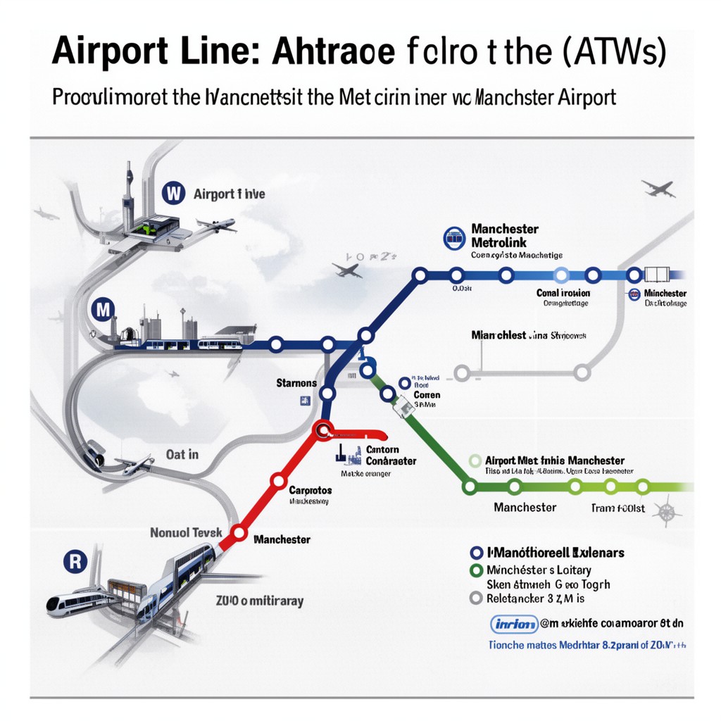 AI-generated illustration of Airport Line