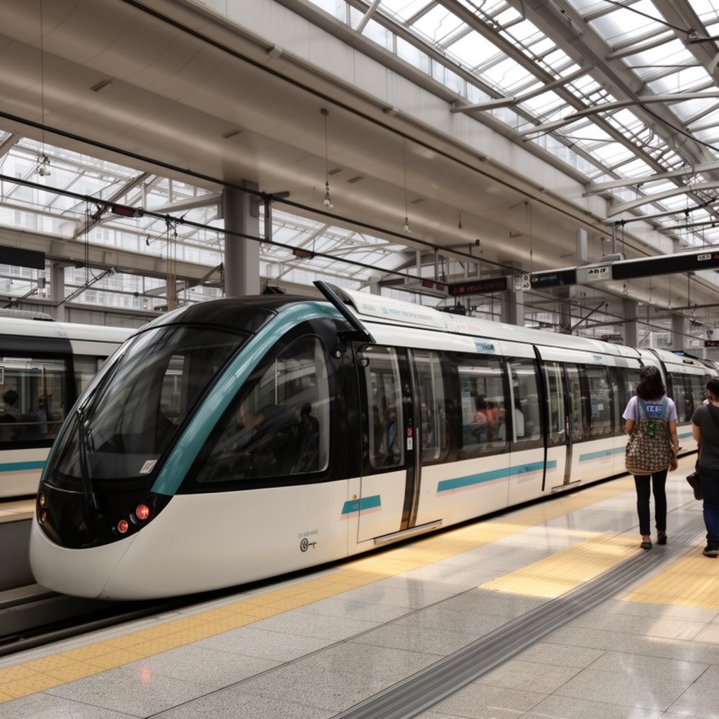 AI-generated illustration of Intermediate Capacity Transit System