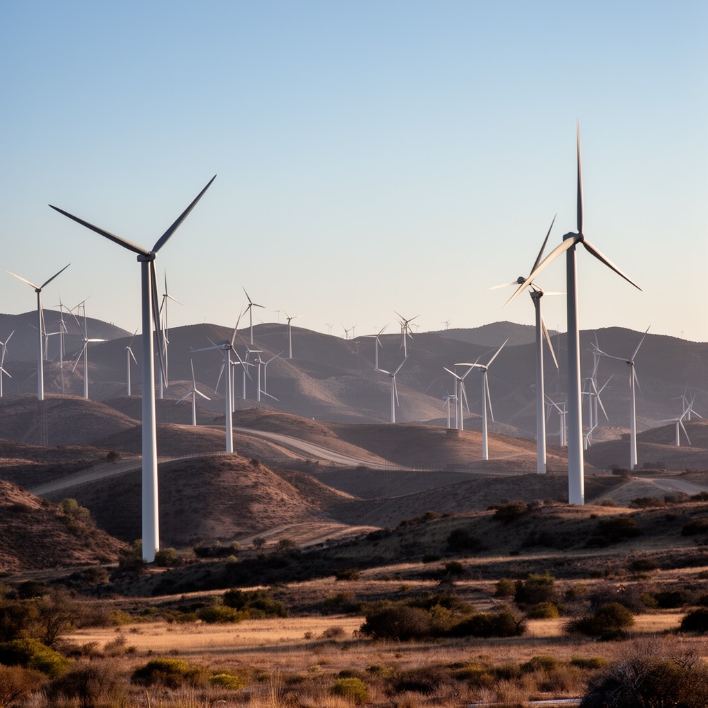 AI-generated illustration of Altamont Pass