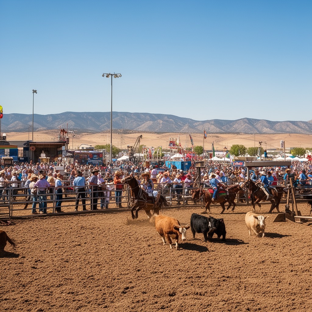 AI-generated illustration of Colorado State Fair