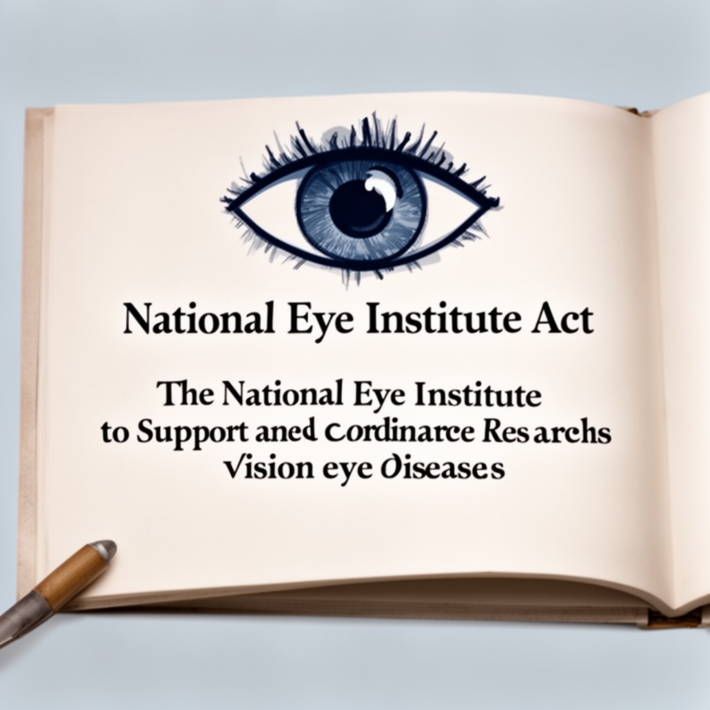 AI-generated illustration of National Eye Institute Act