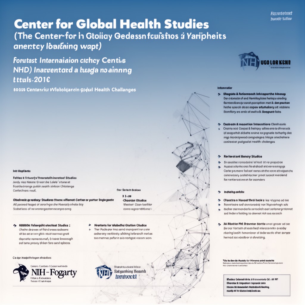 AI-generated illustration of Center for Global Health Studies