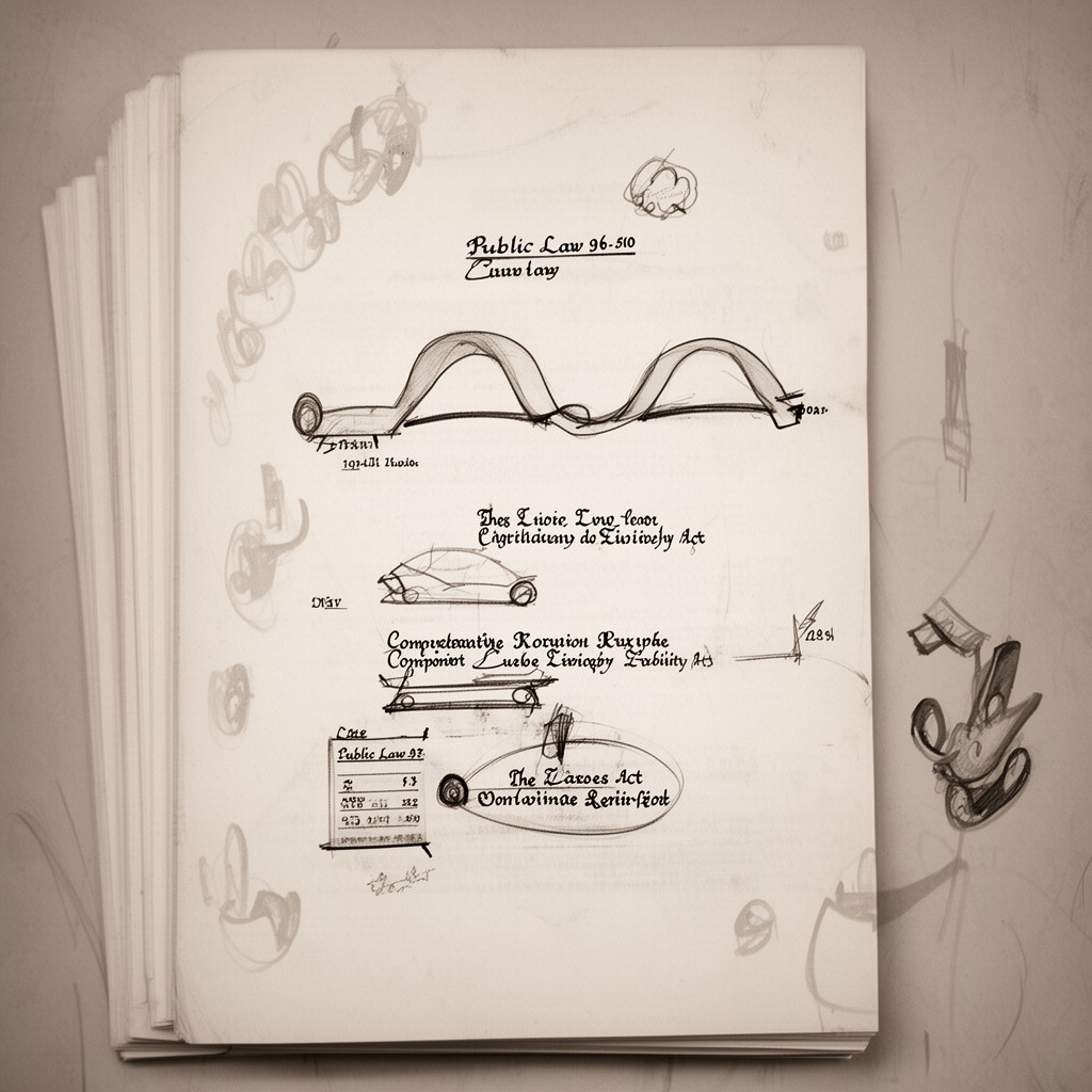 AI-generated illustration of Public Law 96-510
