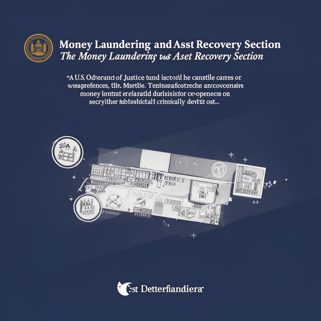 AI-generated illustration of Money Laundering and Asset Recovery Section