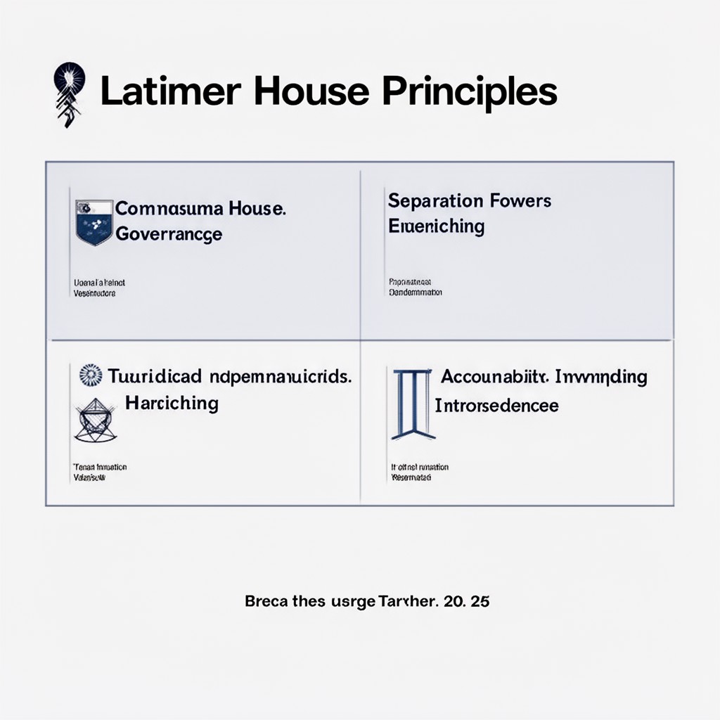 AI-generated illustration of Latimer House Principles
