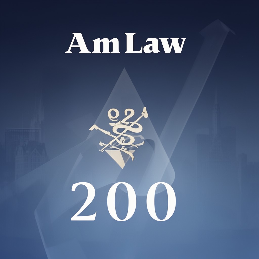 AI-generated illustration of Am Law 200