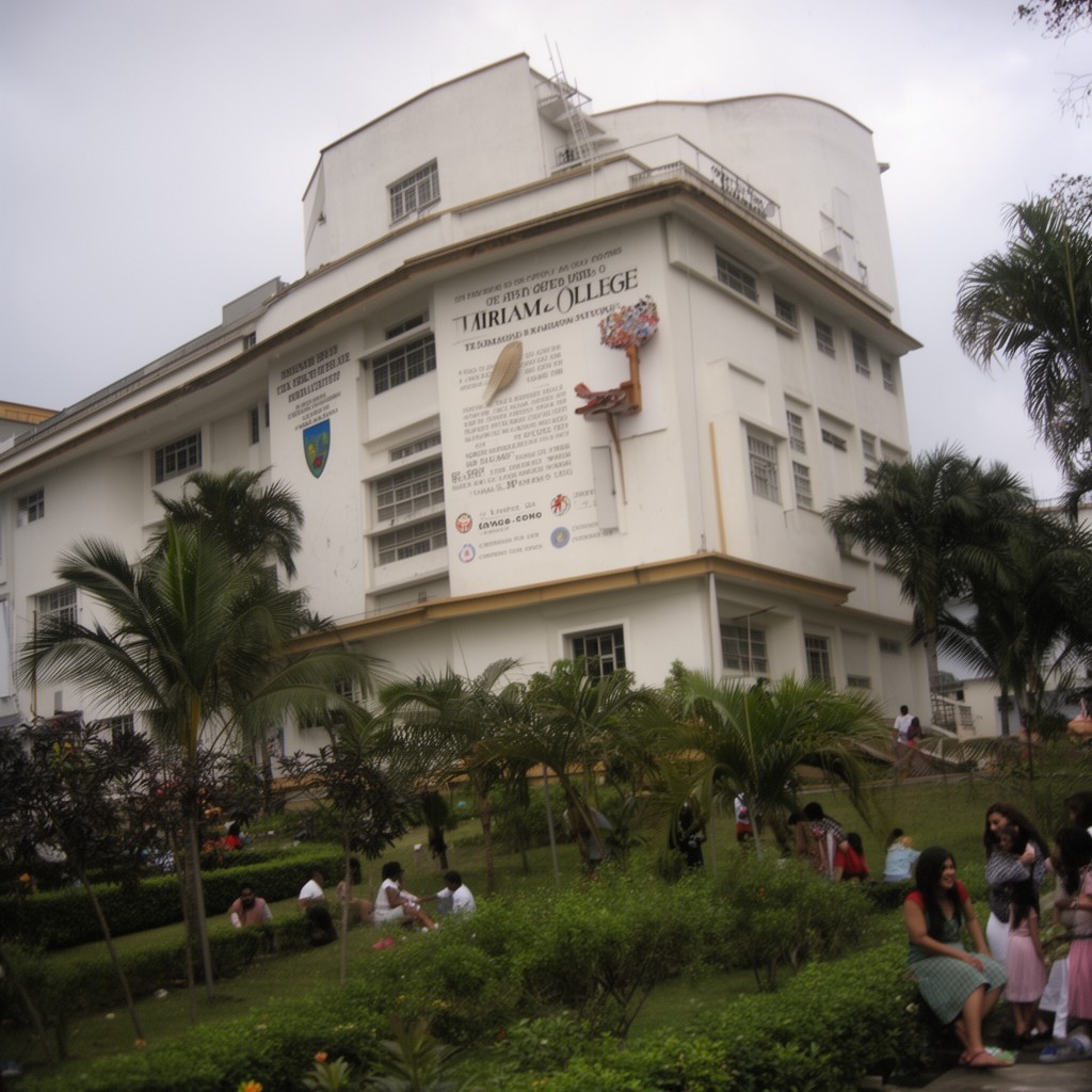 AI-generated illustration of Miriam College