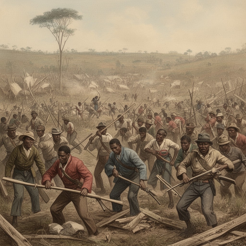 AI-generated illustration of Frontier Wars