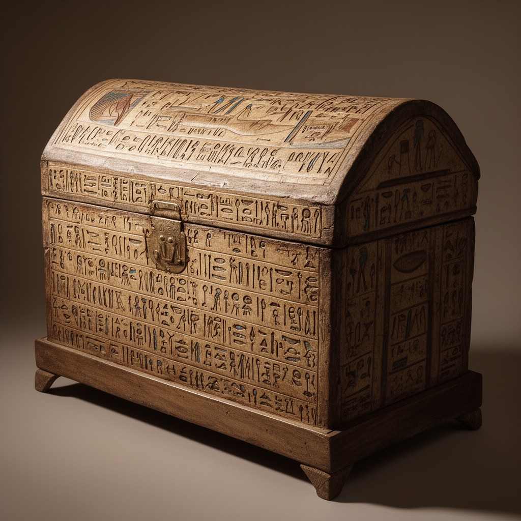 AI-generated illustration of Coffin Texts