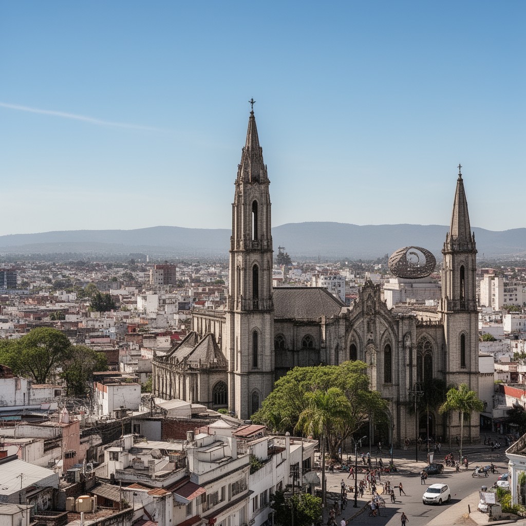 AI-generated illustration of Roman Catholic Archdiocese of Córdoba