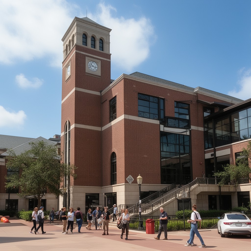 AI-generated illustration of Department of Political Science at Rice University