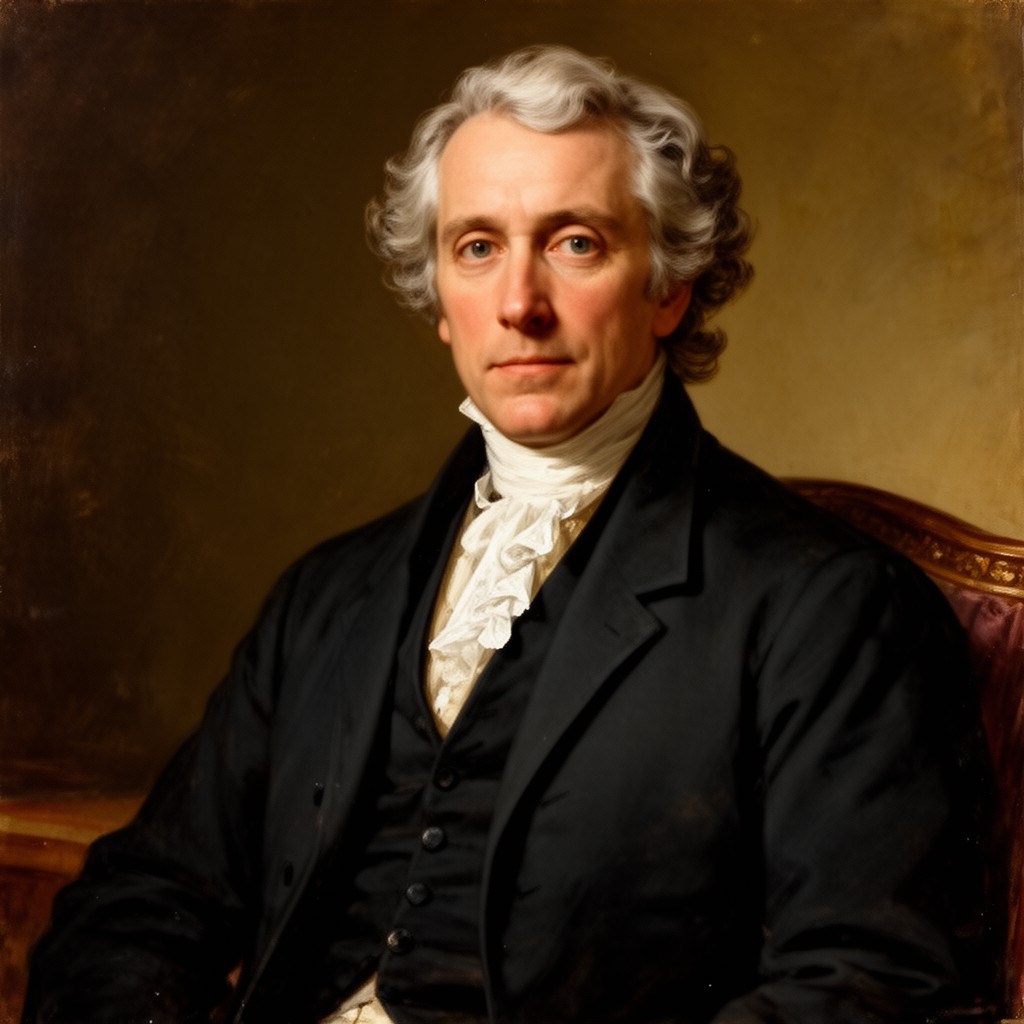 AI-generated illustration of Hugh Blair