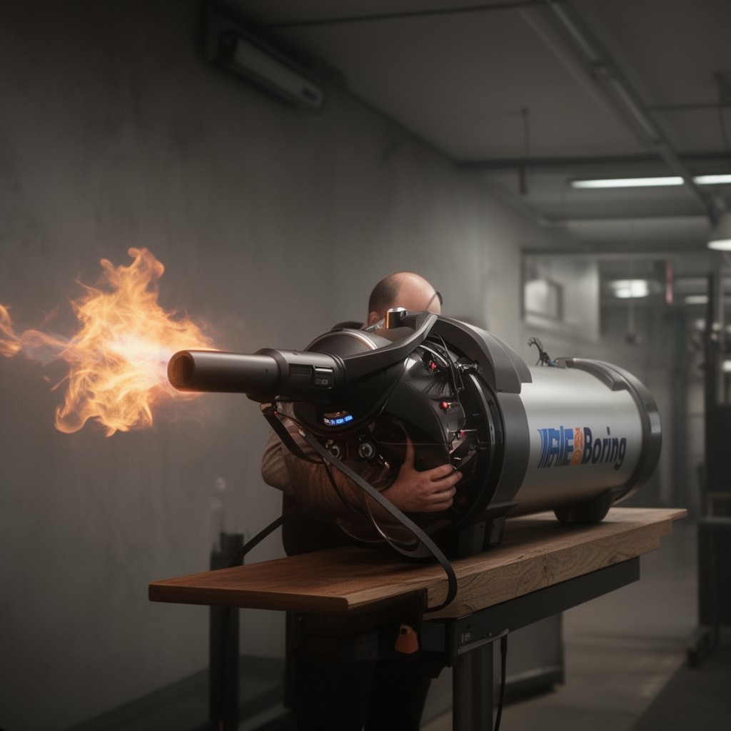AI-generated illustration of Not-a-Flamethrower