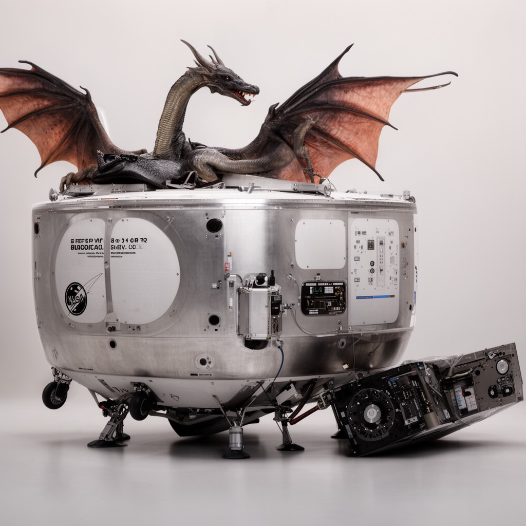 AI-generated illustration of Dragon 1