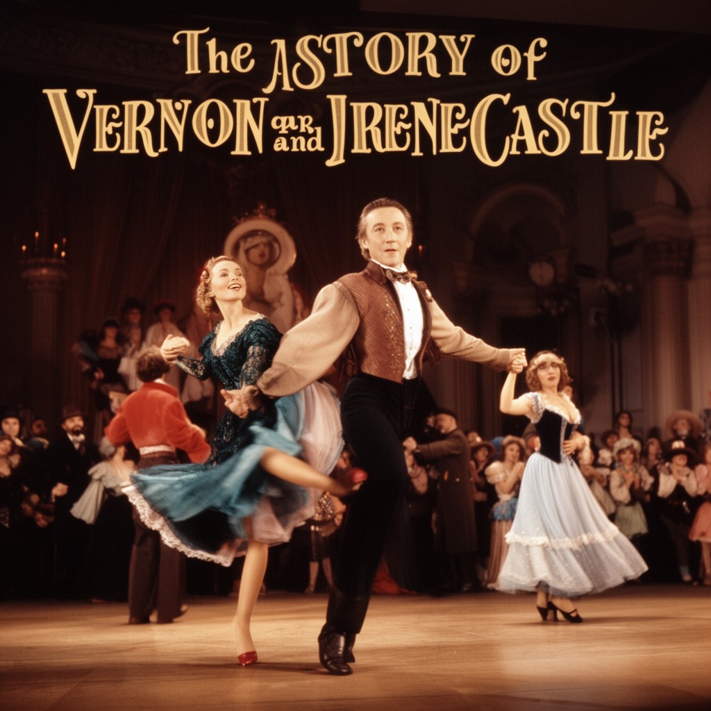 AI-generated illustration of The Story of Vernon and Irene Castle