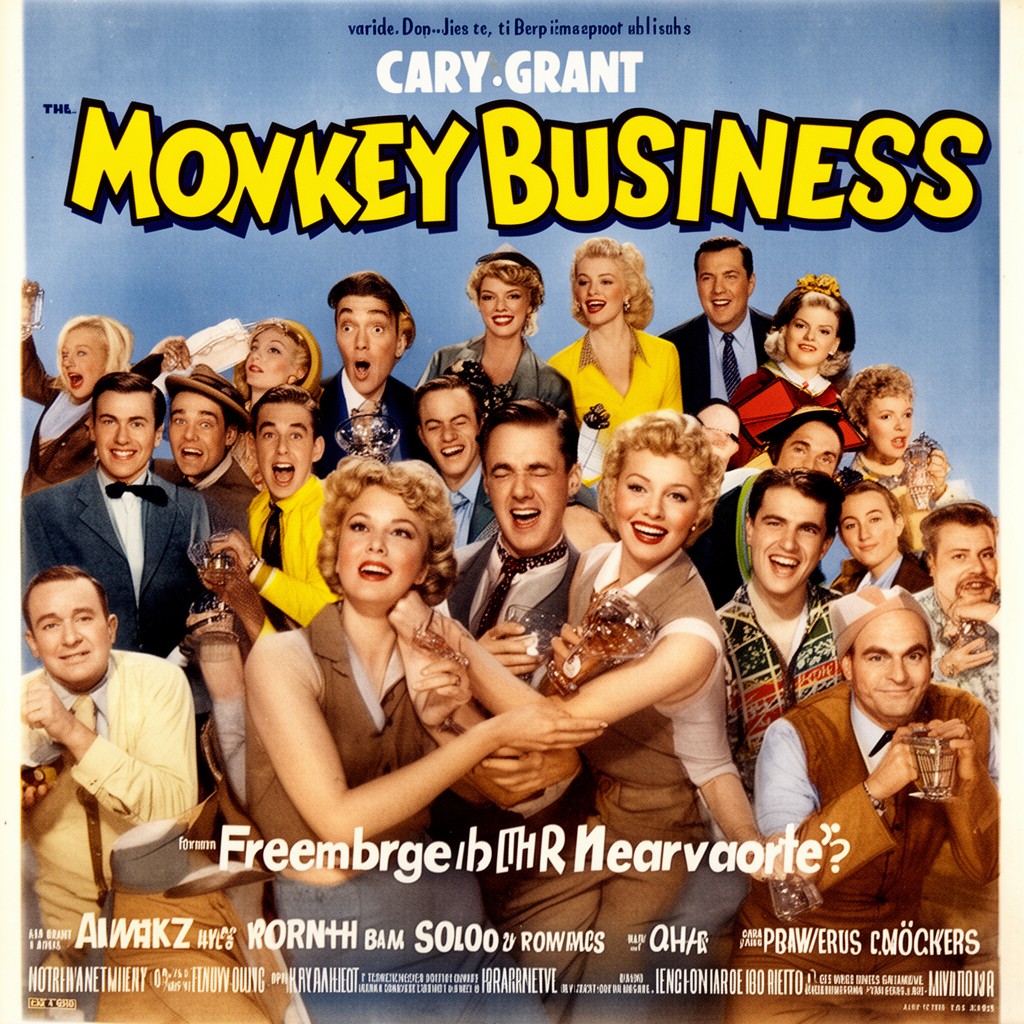 AI-generated illustration of Monkey Business