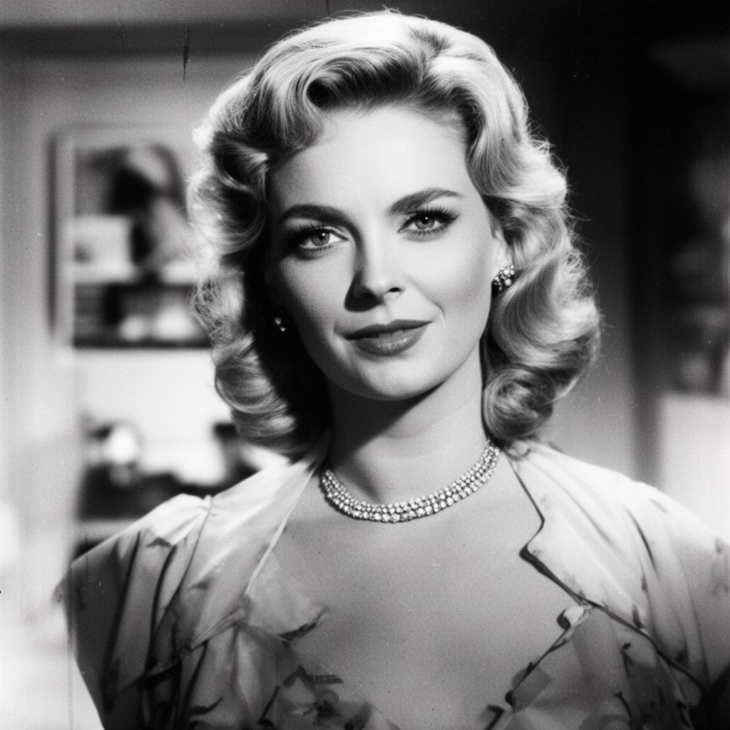 AI-generated illustration of Harlow (1965 film)