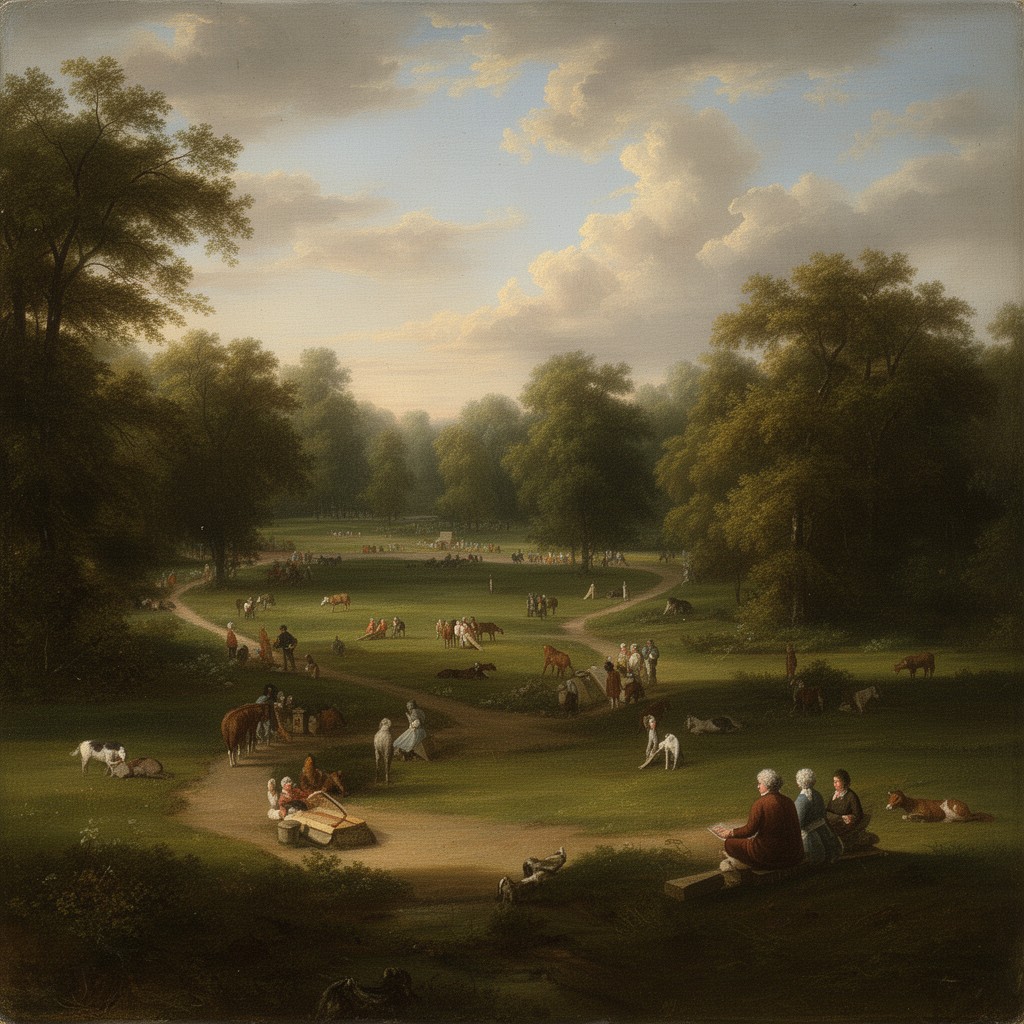 AI-generated illustration of Capability Brown