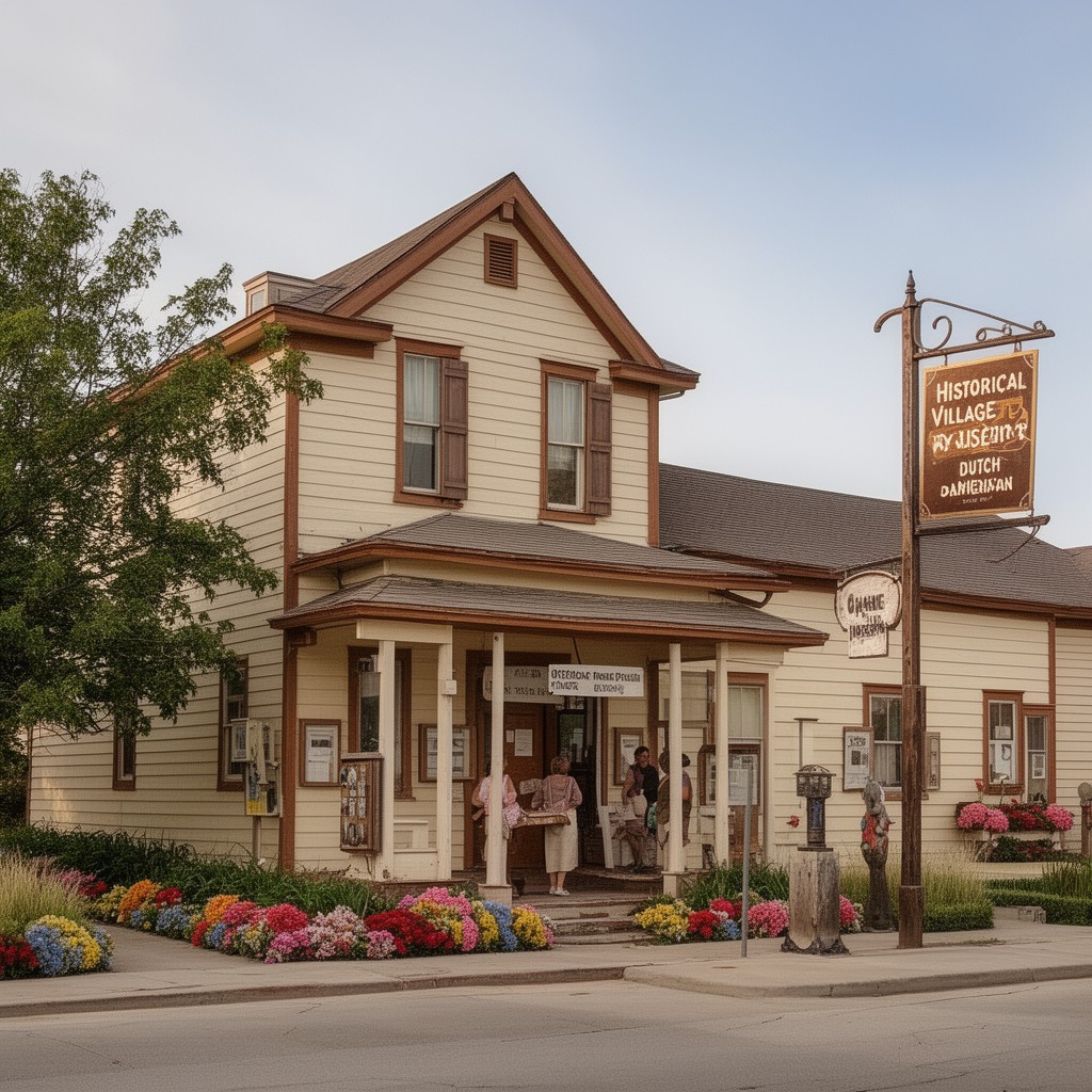 AI-generated illustration of Historical Village Museum
