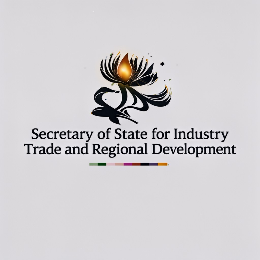 AI-generated illustration of Secretary of State for Industry, Trade and Regional Development