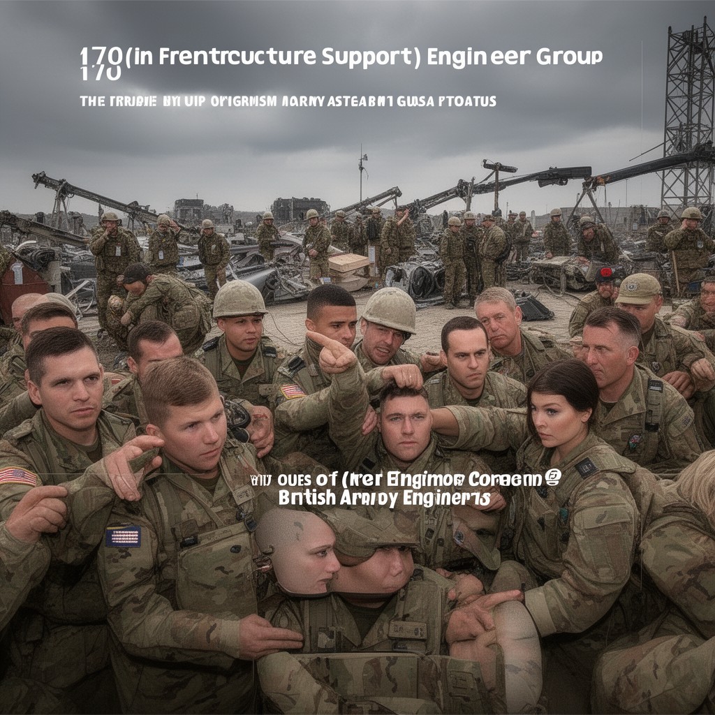 AI-generated illustration of 170 (Infrastructure Support) Engineer Group