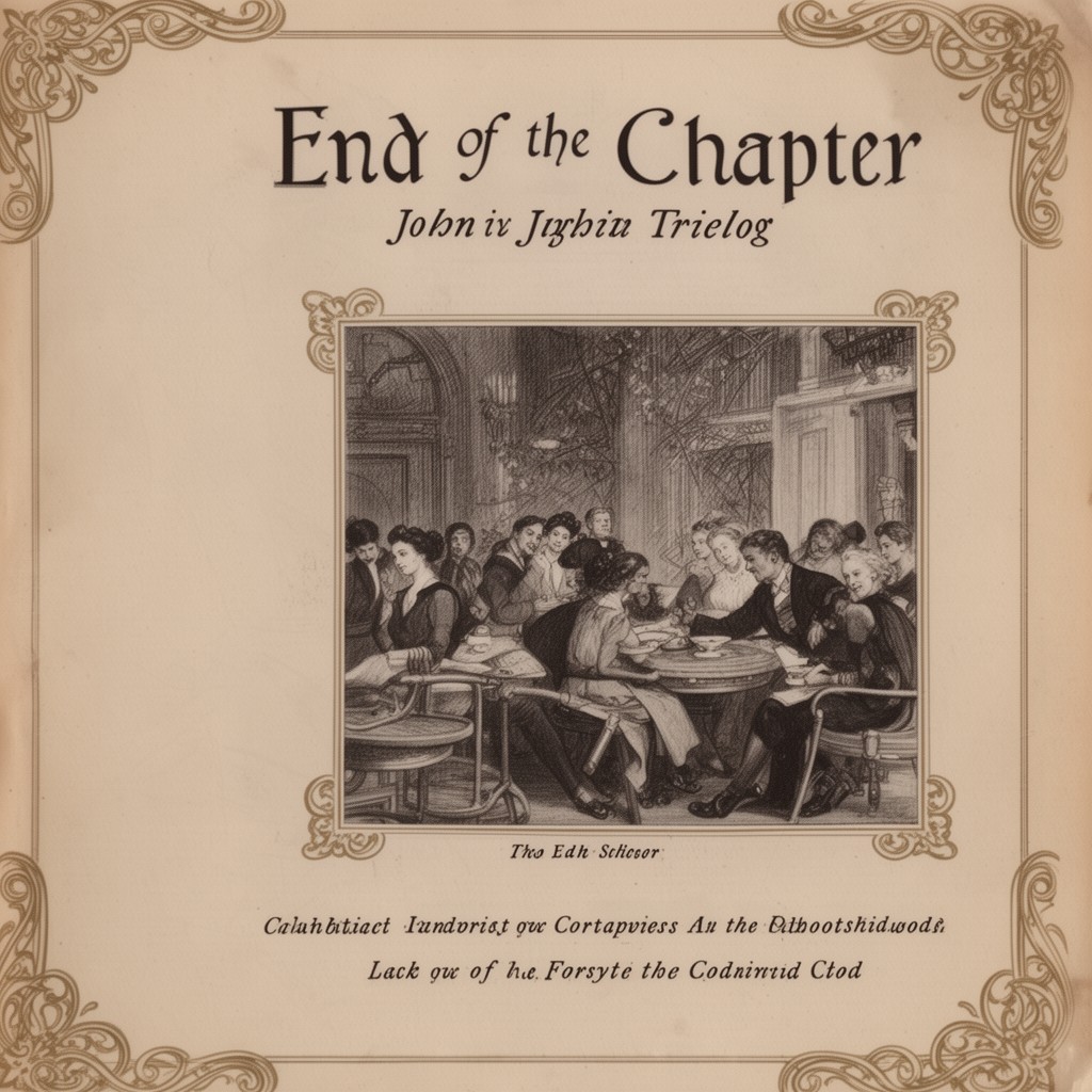 AI-generated illustration of End of the Chapter