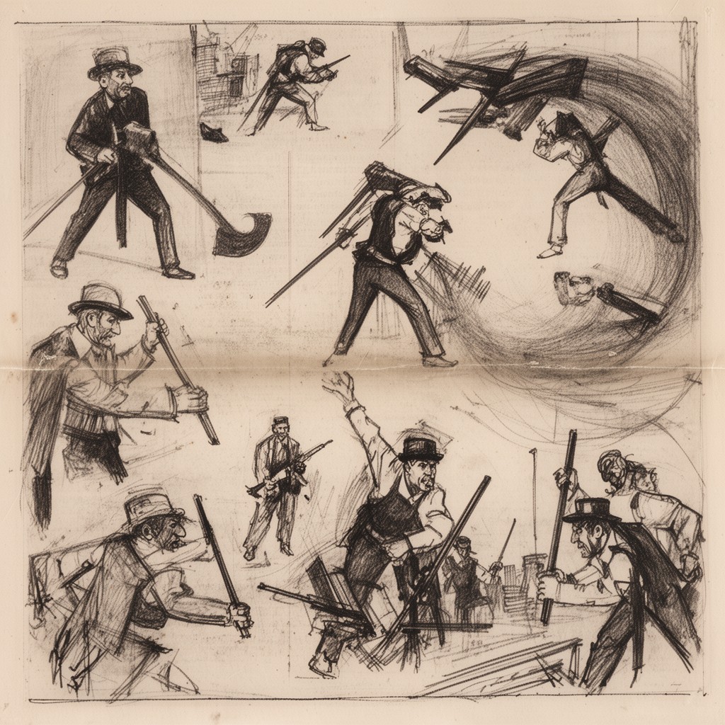 AI-generated illustration of Strife