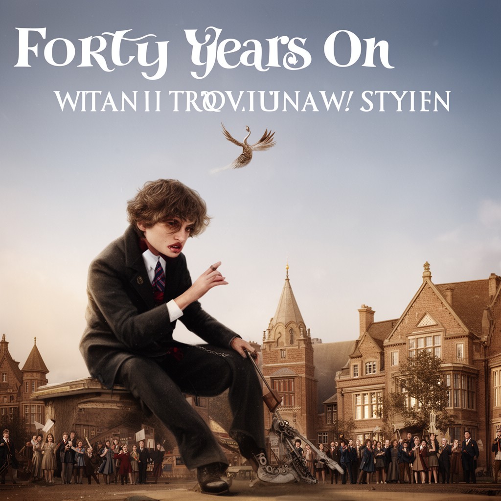 AI-generated illustration of Forty Years On