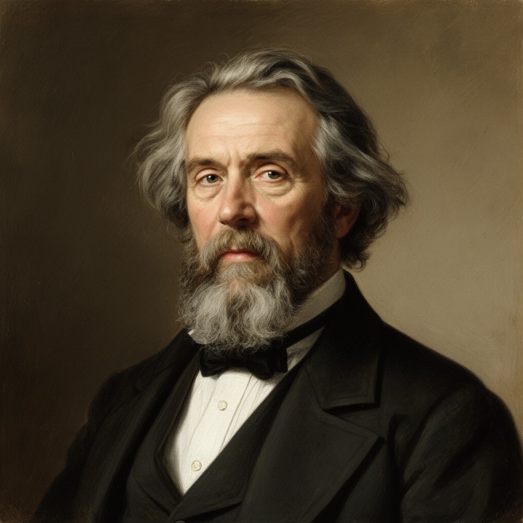 AI-generated illustration of William Barton Rogers