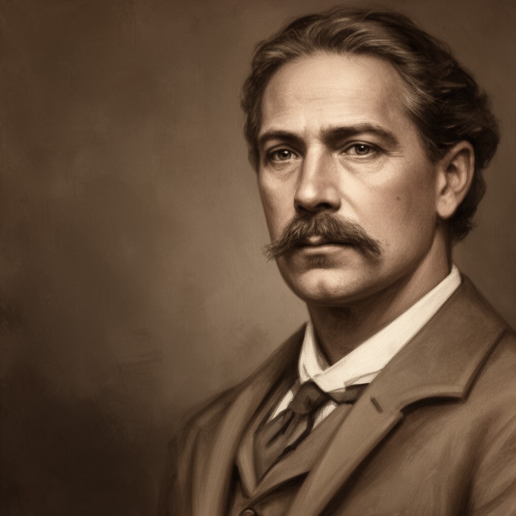 AI-generated illustration of Eugène Marais