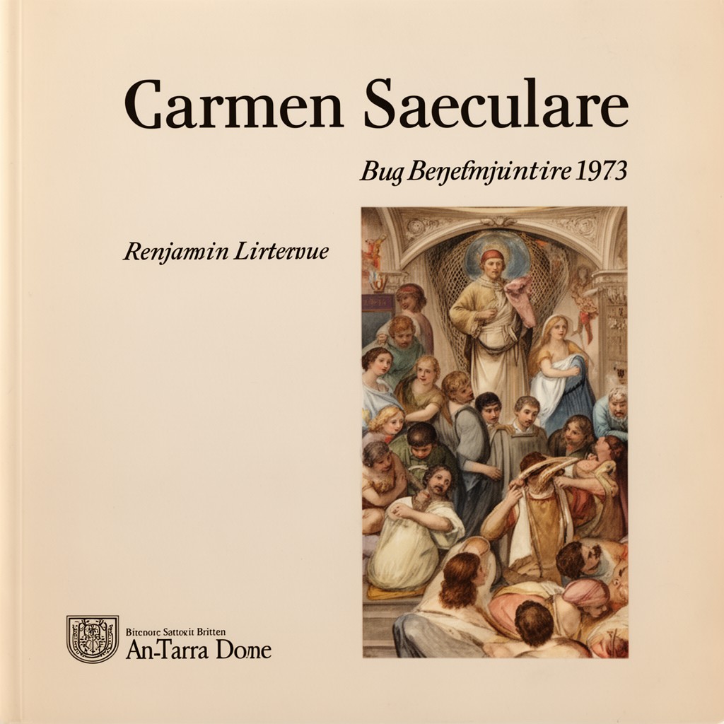 AI-generated illustration of Carmen Saeculare